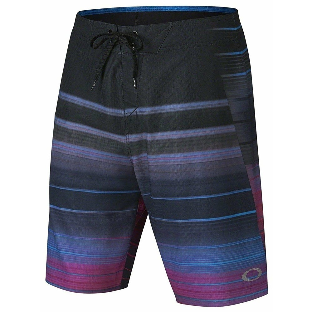 Oakley Men's Blade Razor 20" Boardshorts + Inner Compression Shorts - Fuschsia